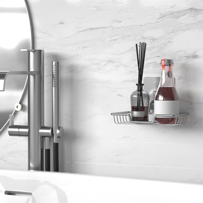 Los accesorios del baño fijaron el tenedor montado auto-adhesivo de la jabonera del tenedor de Fiiting del cuarto de baño para el cuarto de baño