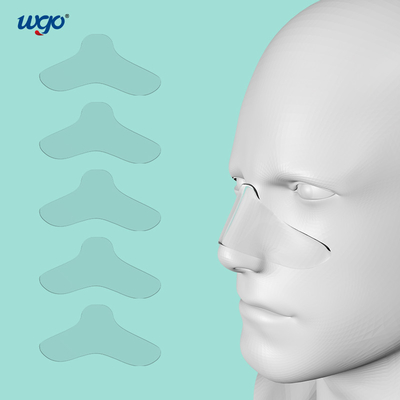 Cojín auto-adhesivo pegado suave 2m m de la nariz del gel gruesos para las máscaras de CPAP