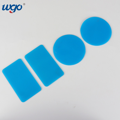 92m m x 55m m Repositionable Dots Suction Gel pegajoso desprendible 2 echaron a un lado cinta adhesiva reutilizable