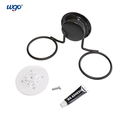 Succión cargada de acero inoxidable del soporte de vaso 5kg del cepillo de dientes SS201 fija