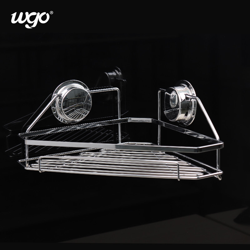 Estante lavable libre de acero inoxidable de la esquina del baño del moho de WGO que lleva a cabo fuertemente poder