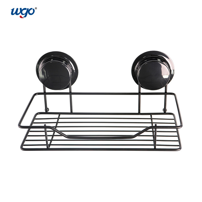Montaje libre de daños ningún tenedor necesario de Chrome de los accesorios de Self Adhesive Bath del carrito de la ducha del agujero de perforación