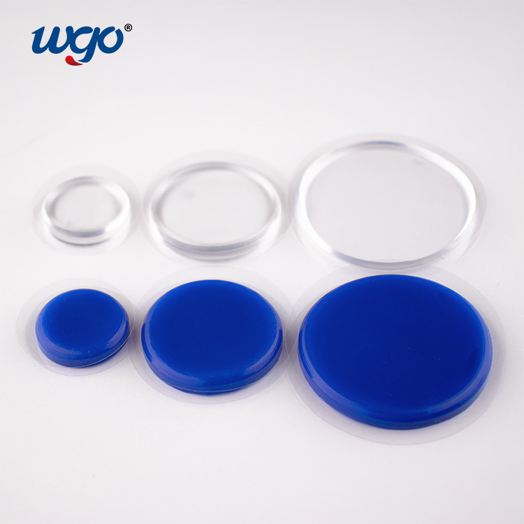 El gel auto-adhesivo desprendible del gel WGO del silicón del tambor rellena el protector del desplome del tirador