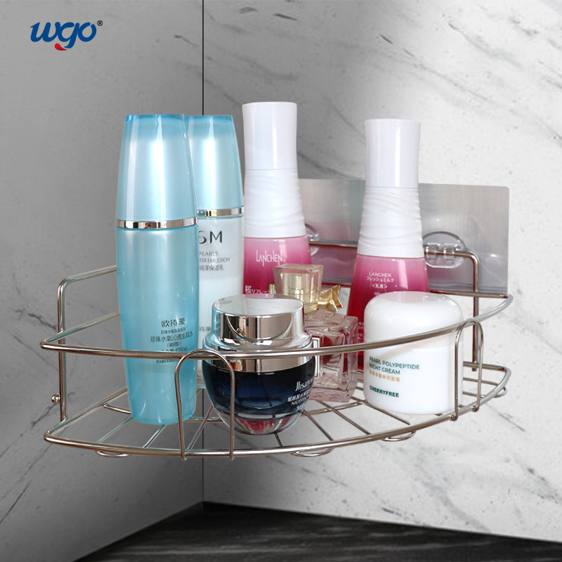 WGO que el carrito de acero inoxidable Corner Shelf No instala equipa la plata necesaria