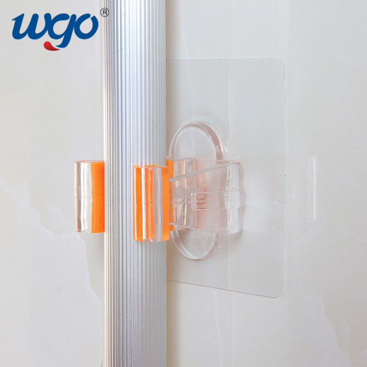 Agarradores libres de daños lavables y reutilizables de limpieza del tenedor auto-adhesivo de los productos de la pared del soporte