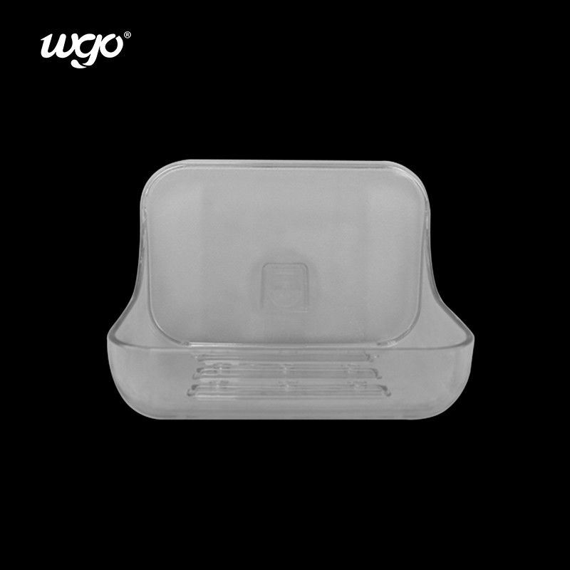 No se necesita instalar el cubo de jabón de lluvia de plástico transparente