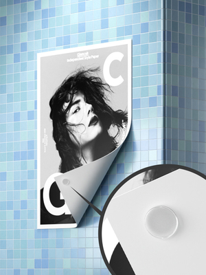 De Restick cinta adhesiva clara Dots Without Residue una y otra vez