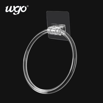 etiqueta engomada colgante desprendible del cloruro de polivinilo de Ring Holder de la toalla del cuarto de baño 4kg