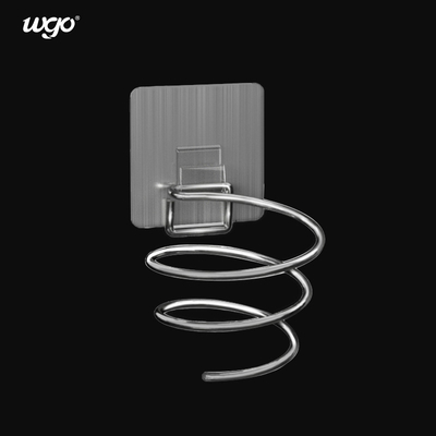 Sin perforar Secador de pelo de reutilización Accesorios de baño 130x95x70 mm