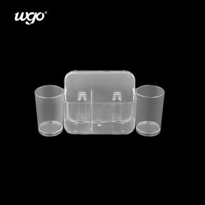 32cm de ancho autoadhesivo soporte de cepillo de dientes organizador soportes decoración del baño con dispensador de pasta de dientes